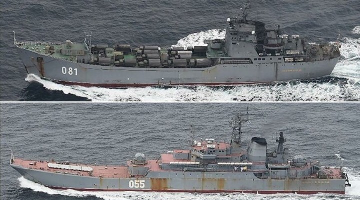 Rus gemileri Ukrayna ya silah taşıyor!