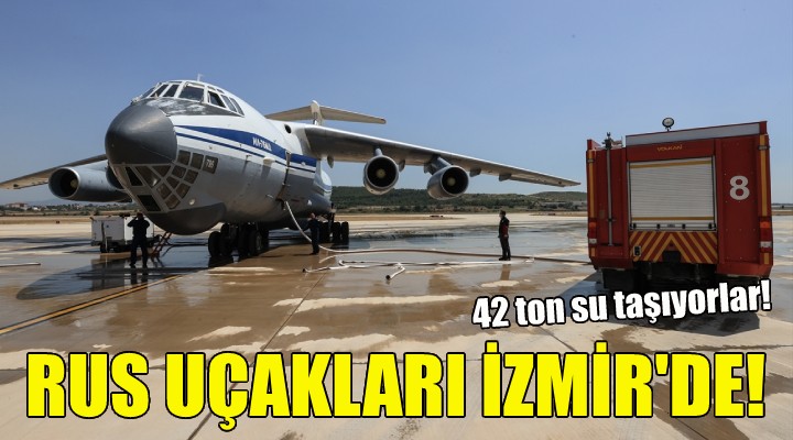 Rus uçakları İzmir de!