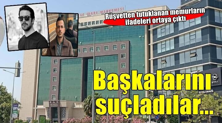 Rüşvetten tutuklanan icra müdürü ve katip, başkalarını suçladı