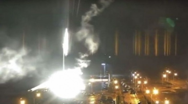 Rusya, Ukrayna’nın nükleer santralini vurdu!