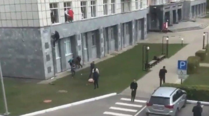Rusya da üniversitede silahlı saldırı!