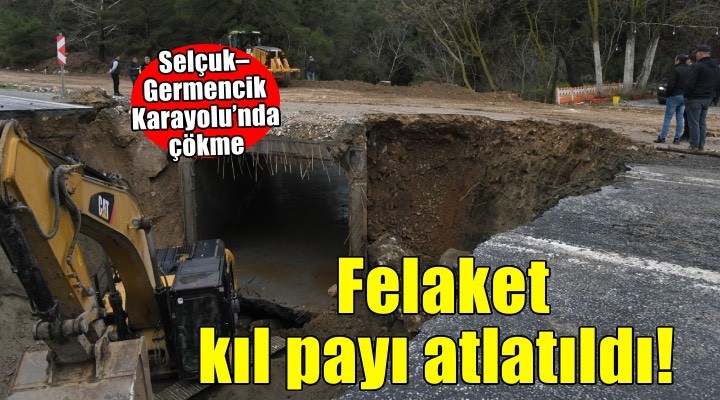 Sağanak yıktı felaket kıl payı atlatıldı!