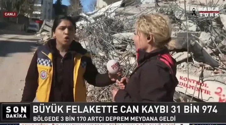 Sağlık çalışanı canlı yayında isyan etti: Uyan artık Türkiye!