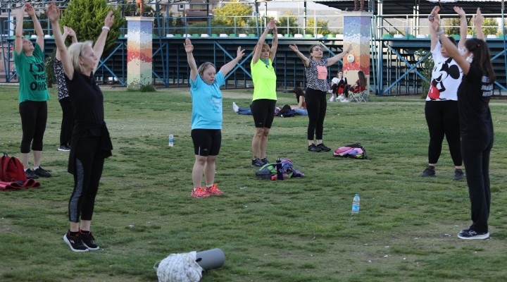 Sağlık için spor yapacaklar!