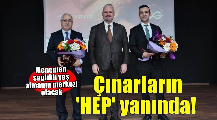 Sağlıklı yaş almanın merkezi Menemen olacak