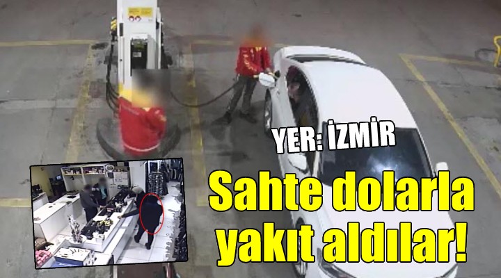 Sahte 100 dolarla yakıt alan 2 şüpheli yakalandı