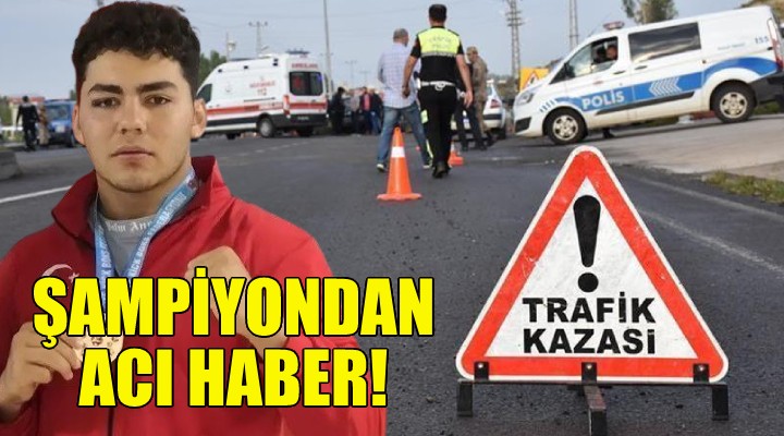 Şampiyon sporcudan acı haber!