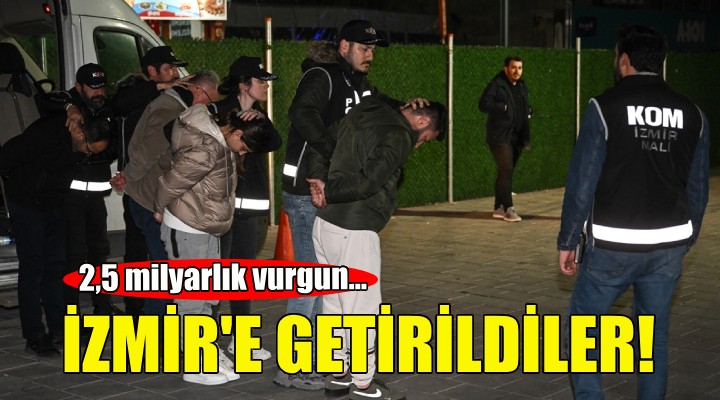 Sedat Ocakçı ve eşi İzmir e getirildi!