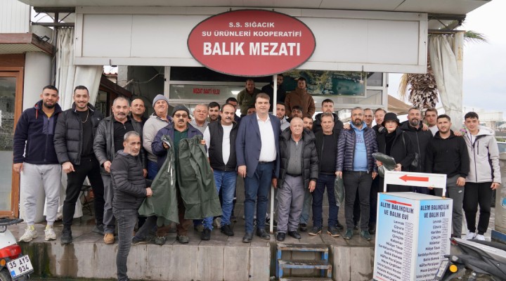 Seferihisar Belediyesi nden balıkçılara destek!