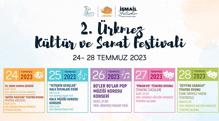 Seferihisar Ürkmez de festival zamanı