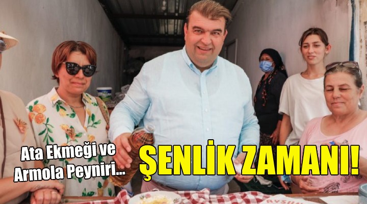 Seferihisar da Ata Ekmeği ve Armola Peyniri Şenliği!