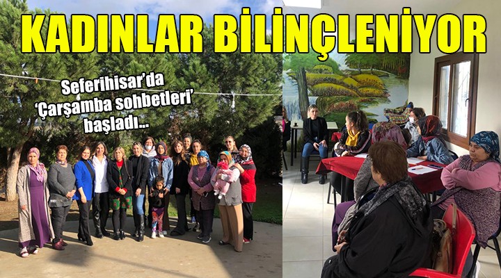 Seferihisar da  Çarşamba Sohbetleri  başladı!