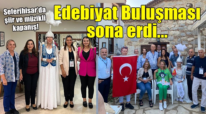 Seferihisar da Yaz Edebiyat Buluşması sona erdi