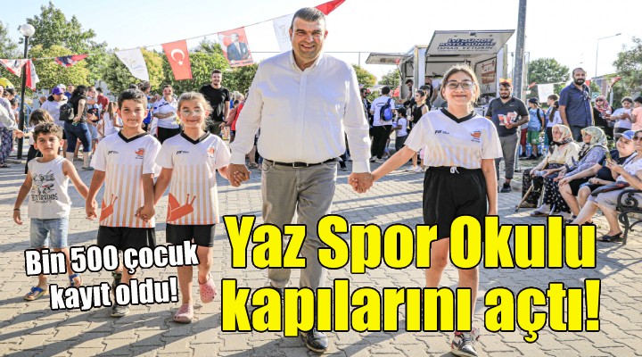 Seferihisar da Yaz Spor Okulu kapılarını açtı!