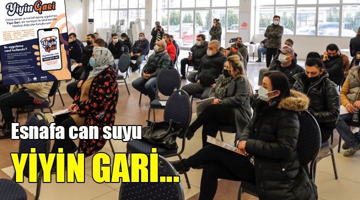 Seferihisar da  Yiyin Gari  uygulaması!