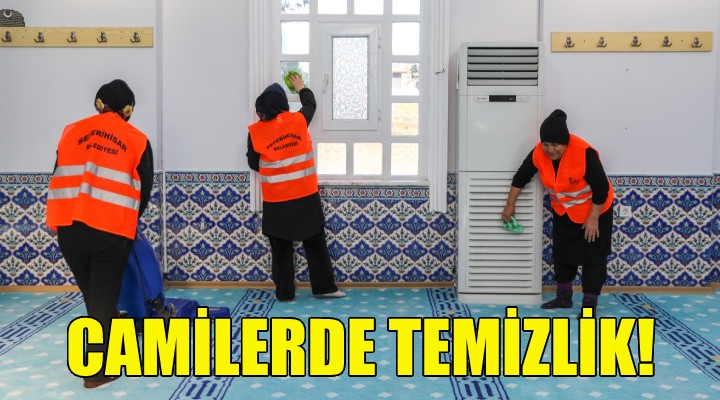 Seferihisar da camilerde temizlik!