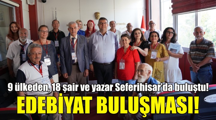 Seferihisar da edebiyat buluşması!