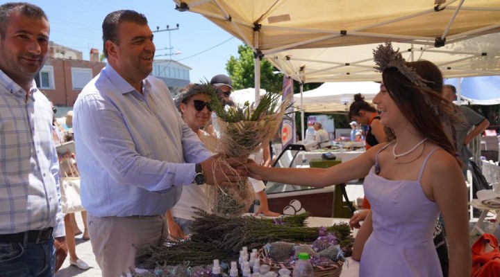 Seferihisar da mis kokulu festival...