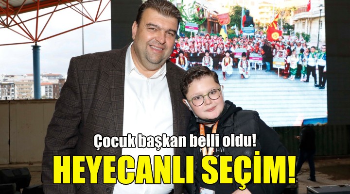 Seferihisar ın çocuk başkanı belli oldu!