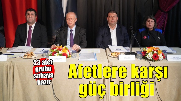 Seferihisar’da Afet Müdahale Planları Koordinasyon Toplantısı