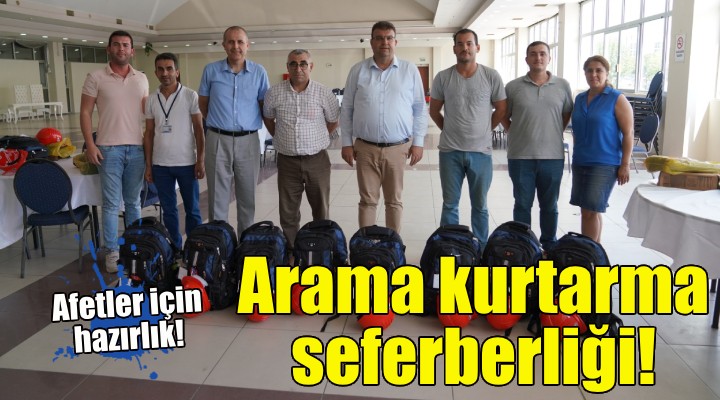 Seferihisar’da arama kurtarma seferberliği!