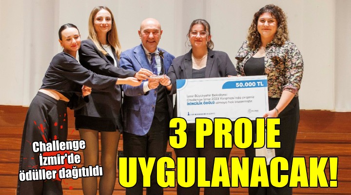 Şehir Challenge İzmir projeleriyle gençleşecek