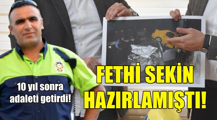 Şehit Fethi Sekin in yazdığı rapor 10 yıl sonra adalet getirdi!