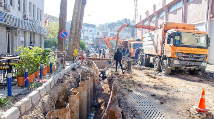 Şehit Fethibey Caddesi’ndeki altyapı sorunu çözülüyor!