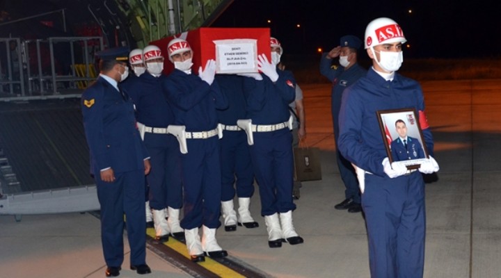 Şehit ateşi Samsun a düştü!