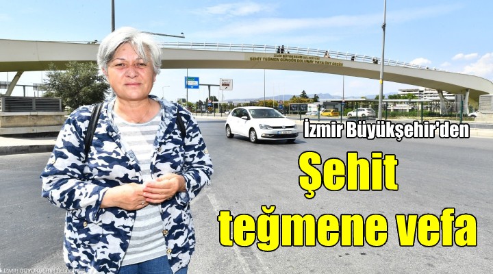 Şehit teğmene vefa