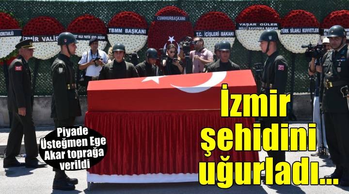 Şehit üsteğmeni son yolculuğuna ailesi, asker selamıyla uğurladı