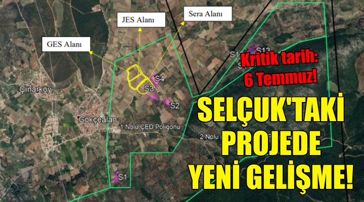 Selçuk taki JES ve GES projesinde yeni gelişme!