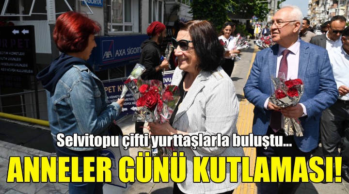 Selvitopu çiftinden anneler günü kutlaması!