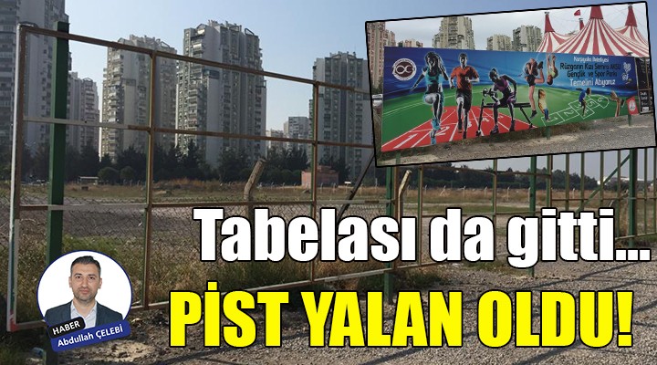 Semra Aksu Atletizm Pisti yalan oldu! Tabelası da gitti...