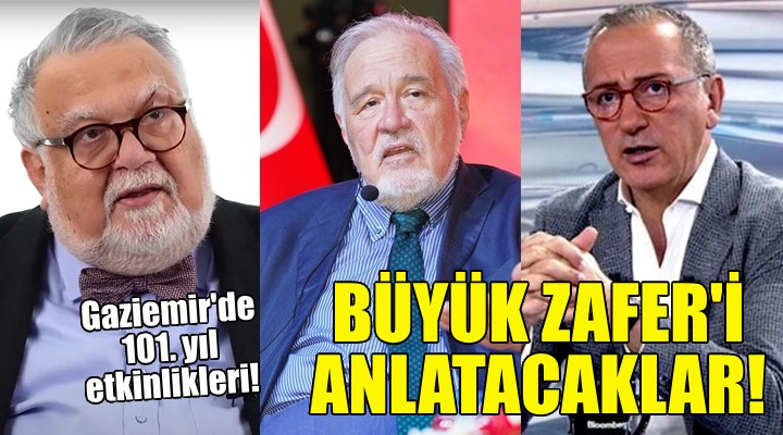 Şengör ile Ortaylı Büyük Zafer i anlatacak!