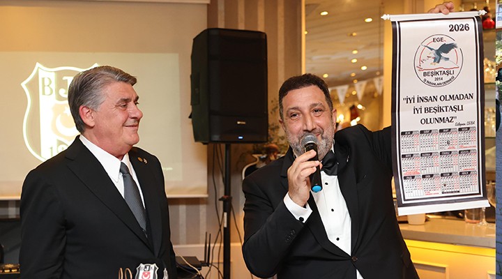 Serdal Adalı İzmir de Beşiktaşlılar ile buluştu