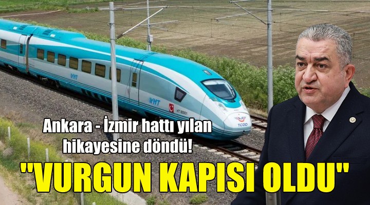 Serter den YHT tepkisi: Vurgun kapısı oldu!