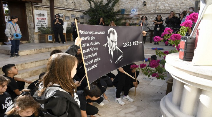 Seyakmer de çocuklara  Atatürk  anlatıldı