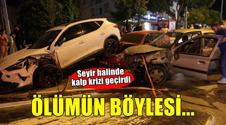 Seyir halinde kalp krizi geçirdi, kaza yaptı, hastanede öldü!