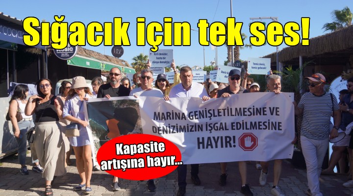 Sığacık Körfezi’nin geleceği için tek ses