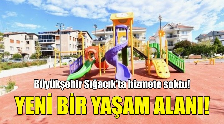 Sığacık’a yeni bir yaşam alanı daha!