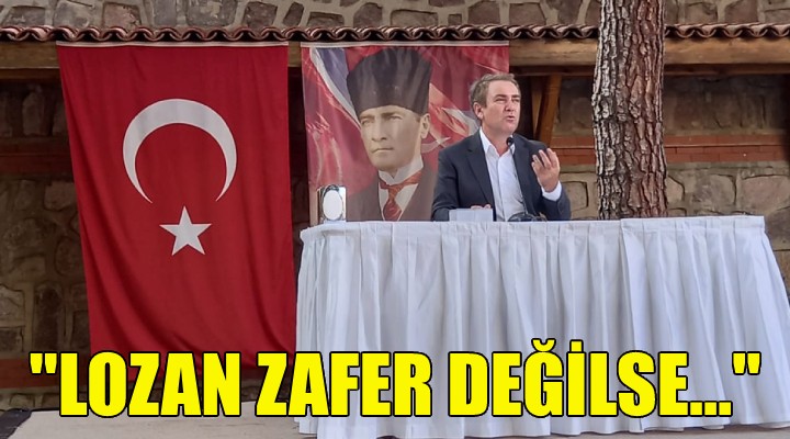 Sinan Meydan: Lozan zafer değilse...