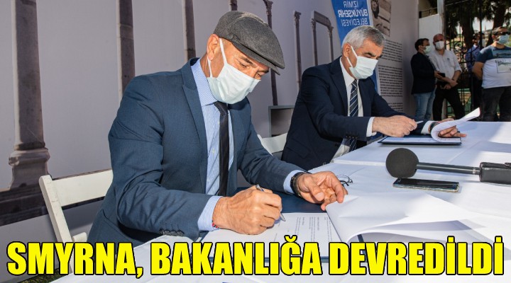 Smyrna Agorası bakanlığa devredildi!