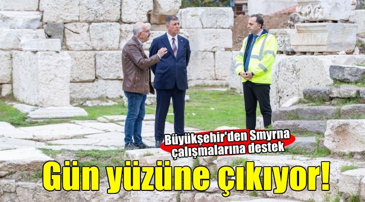 Smyrna Tiyatrosu gün yüzüne çıkıyor