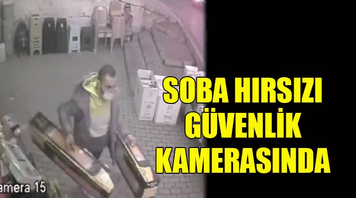 Soba hırsızı güvenlik kamerasında...