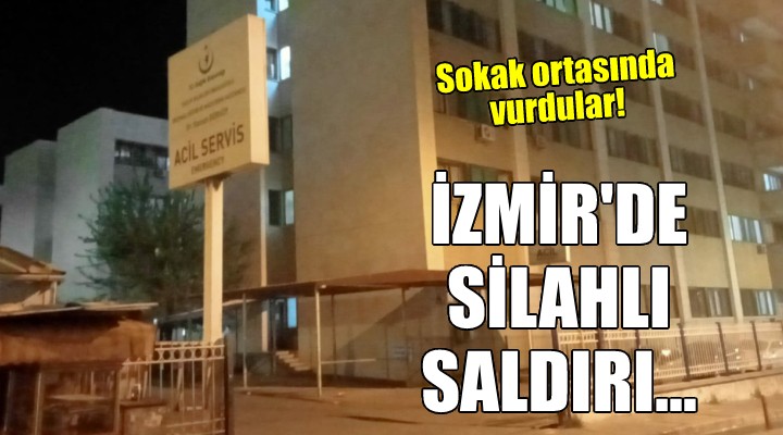 İzmir de sokak ortasında cinayet...