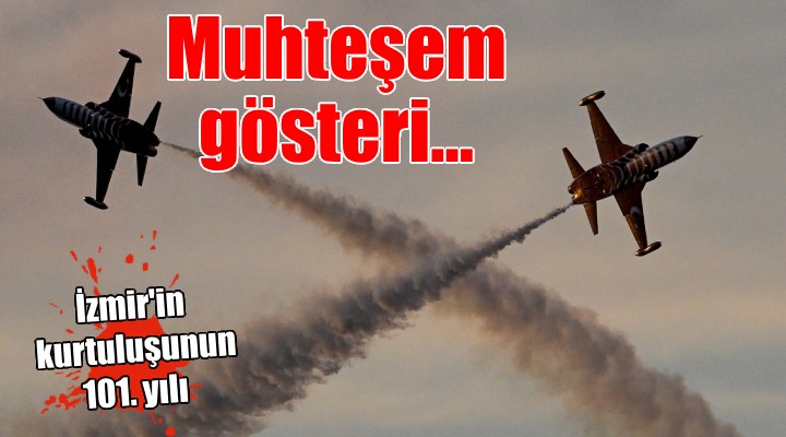 Solo Türk ve Türk Yıldızları ndan muhteşem gösteri...