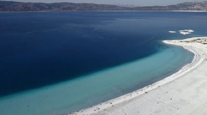 Son yağışlar da Salda Gölü ne çare olmadı