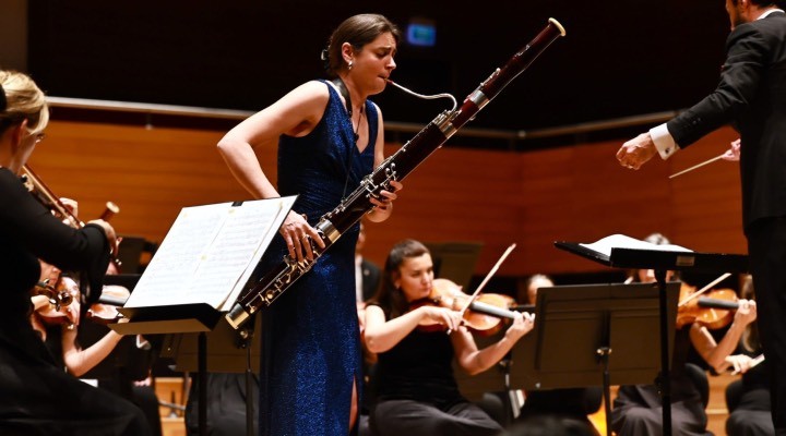 Sophie Dervaux, İzmirli müzikseverleri büyüledi