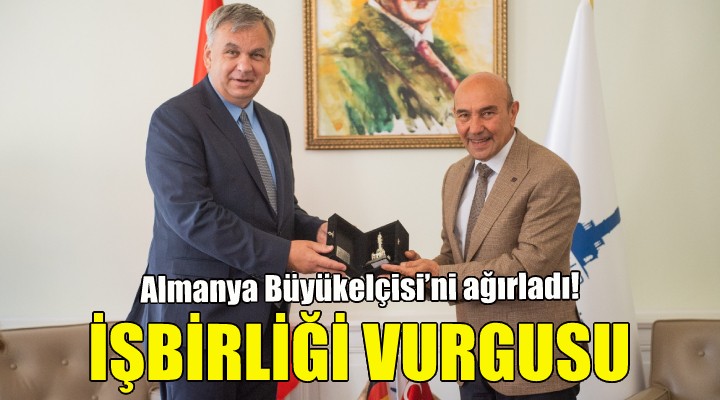 Soyer, Almanya Büyükelçisi’ni ağırladı!